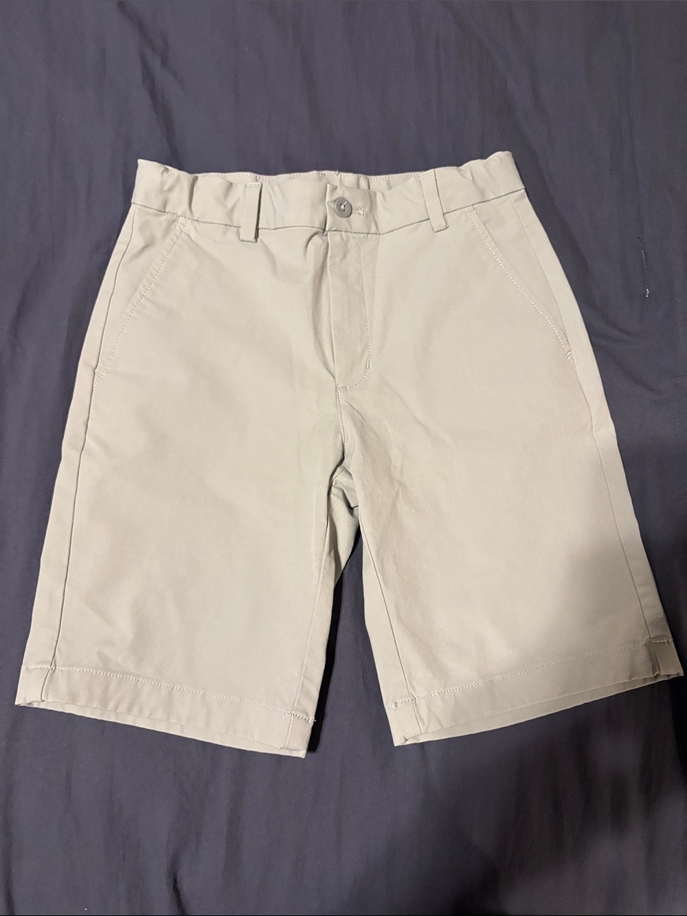 Vineyard Vines Men's Light Gray Flat-Front Shorts